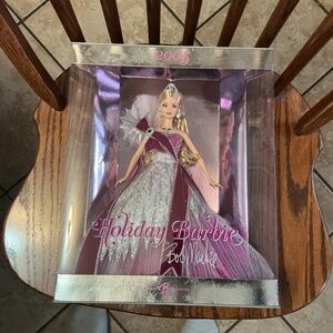 Holiday Barbie by bob mackie 2005